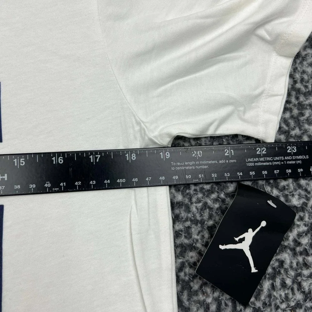 Air Jordan Winlike Shirt Men Medium White Jumpman Short Sleeve New Cotton M‎